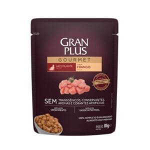 Sachet Gran Plus Gatos Cachorros Sabor Pollo 85g