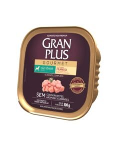 Paté Gran Plus Perros Senior Sabor Pollo 300g