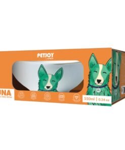 Alternative view of Plato de Cerámica PETJOY Furry Feast Luna 550ml