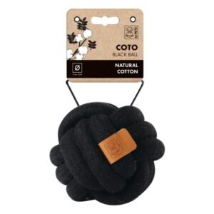 Juguete Pelota de Cuerda MPETS COTO Negro