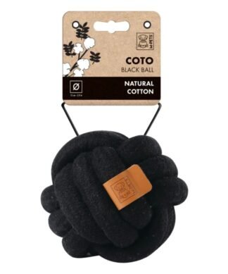 Juguete Pelota de Cuerda MPETS COTO Negro