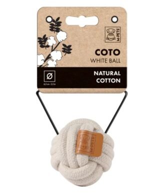 Juguete Pelota de Cuerda MPETS COTO Blanco