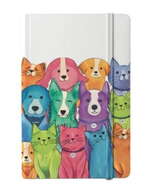 Libreta A5 PETJOY PetFamily Multicolor