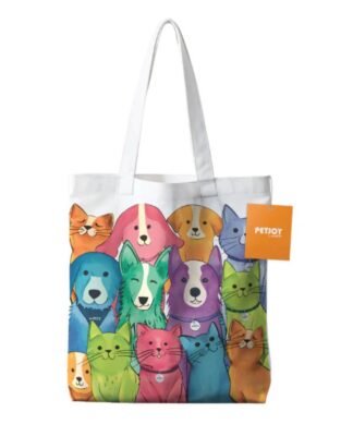 Bolsa Reutilizable de Tela PETJOY PetFamily Multicolor