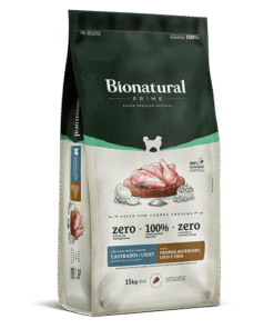 Alimento Bionatural prime adulto castrado/light razas pequeñas 2,5kg