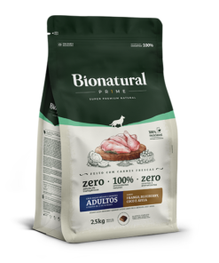 Alimento Bionatural prime adulto razas pequeñas cordero 10kg
