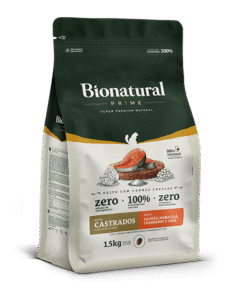 Alimento Bionatural prime gato castrado 7,5kg