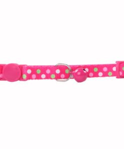 Collar para gato PAWISE Rosado con Lunares