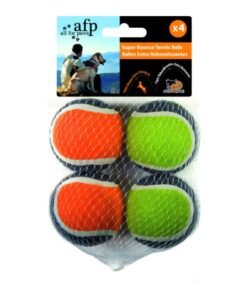 Pelotas de Tenis AFP Outdoor Super Bounce 4 Unidades