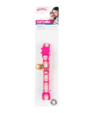 Collar para gato PAWISE Rosa