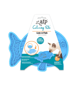 Alfombra de Silicona para Snacks AFP Calming Pals Lick-A-Fish