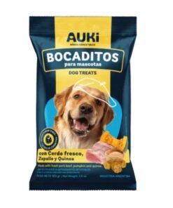 Alternative view of Bocaditos Snacks Saludables Auki 170g