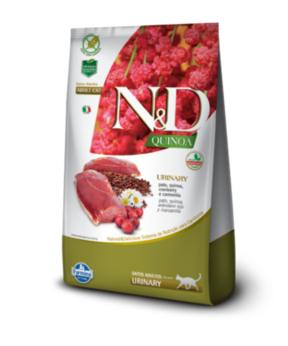 N&D Quinoa Urinario Gato Adulto Pato 1.5kg