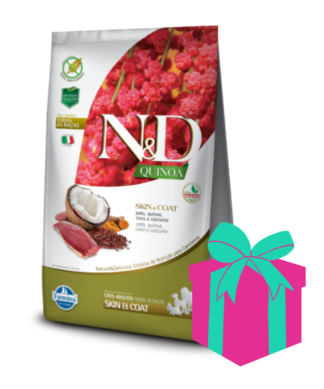 N&D Quinoa Piel y Pelaje Adulto Pato 10.1kg