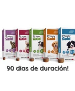 Comprimido Antipulgas y Garrapatas Trimestral Power Gold