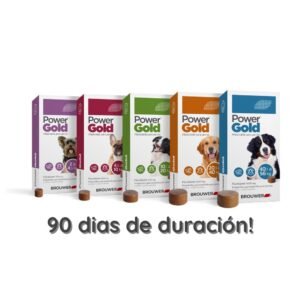 Comprimido Antipulgas y Garrapatas Trimestral Power Gold