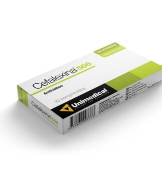 Antibiótico Cefalexina 500mg 10 Comprimidos