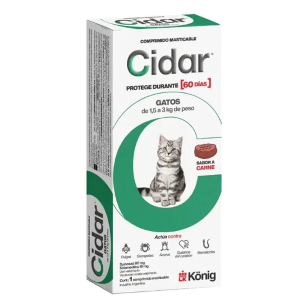 Comprimido Antipulgas y Garrapatas CIDAR para perros y gatos - Imagen 7
