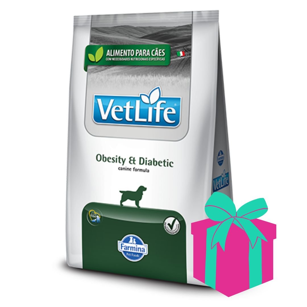 Alimento Vet Life para perro Obesity y Diabético 10.1kg