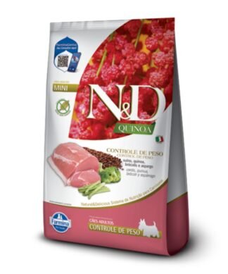 Alimento NYD Quinoa Control de Peso para perro Adulto Razas Pequeñas 2.5kg