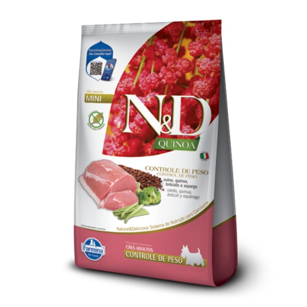 Alimento NYD Quinoa Control de Peso para perro Adulto Razas Pequeñas 2.5kg