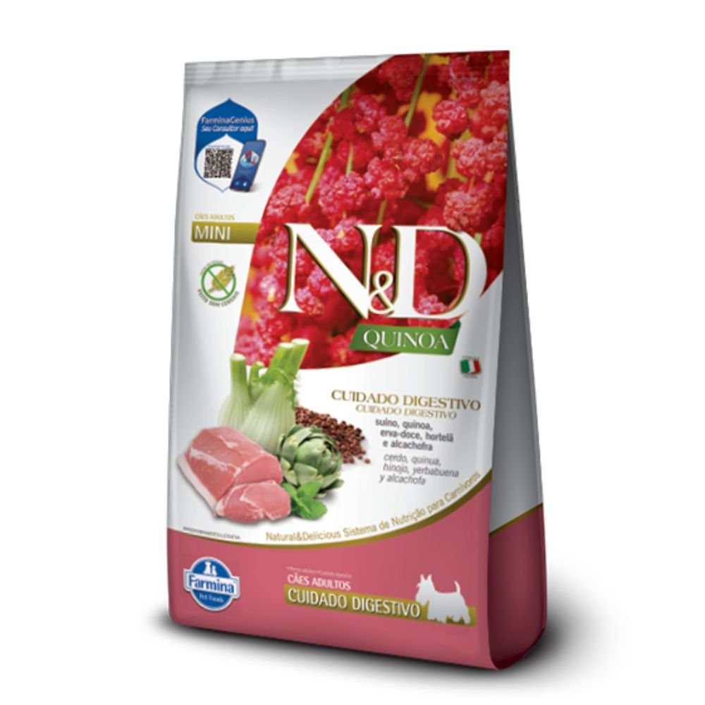 Alimento NYD Quinoa Cuidado Digestivo para perro Adulto Razas Pequeñas 2.5kg