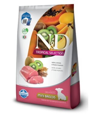 Alimento NYD Tropical Cerdo para perro Cachorro Razas Pequeñas 2kg + 500g de regalo!