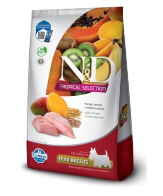 Alimento NYD Tropical Pollo para perro Adulto Razas Pequeñas 2kg + 500g de regalo!