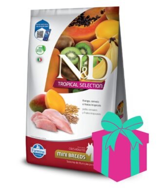 Alimento NYD Tropical Pollo para perro Adulto Razas Pequeñas 10kg + 2kg de regalo!