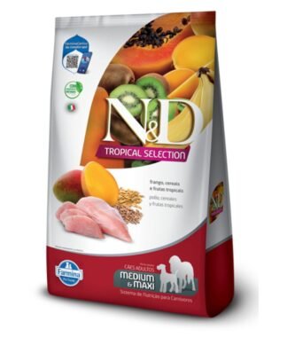 Alimento NYD Tropical Pollo para perro Adulto Razas Medianas y Grandes 2kg + 500g de regalo!