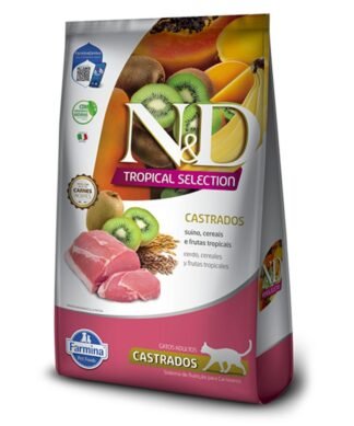 Alimento NYD Tropical Cerdo para gato Castrado 1.5kg