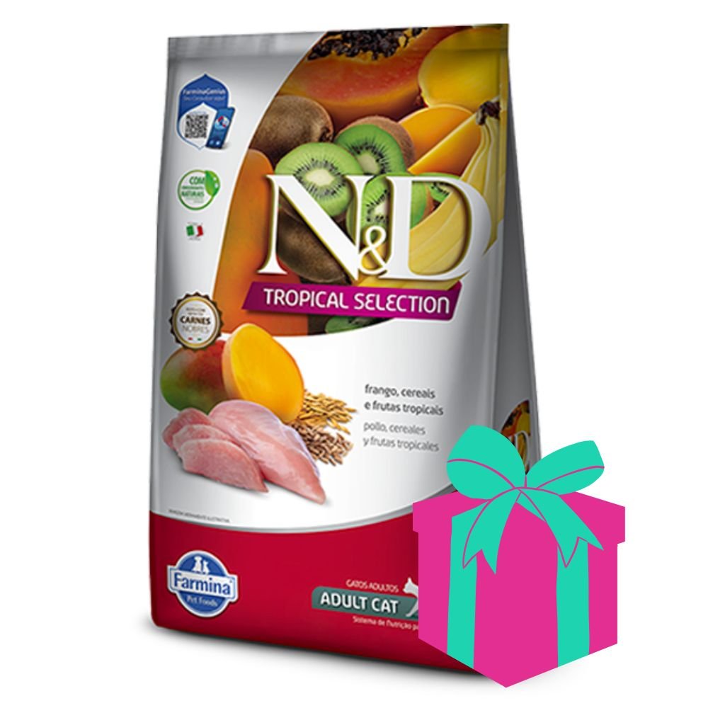 Alimento NYD Tropical Pollo para gato Adulto 7.5kg