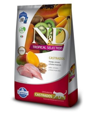 Alimento NYD Tropical Pollo para gato Castrado 1.5kg