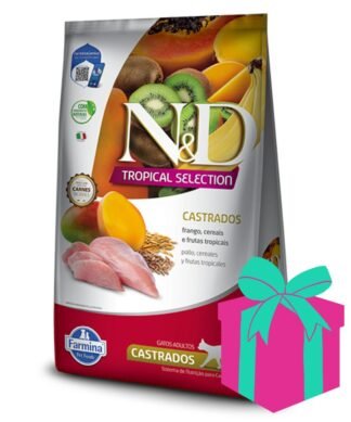 Alimento NYD Tropical Pollo para gato Castrado 7.5kg