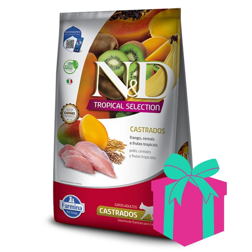 Alimento NYD Tropical Pollo para gato Castrado 7.5kg