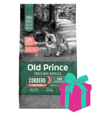 Alimento para Perro Adulto Light Old Prince Novel Cordero 3kg