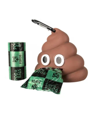 Dispensador de Bolsitas de Residuos FOFOS con 34 Bolsitas