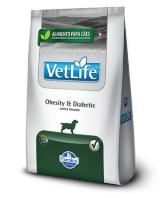 Alimento Vet Life para perro Obesity y Diabético 2kg