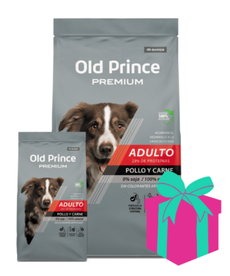 Alimento Old Prince Premium para perro Adulto 20 +3kg DE REGALO!