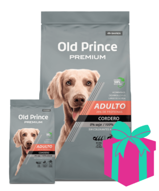 Alimento Old Prince Premium Cordero para perro Adulto 15 + 3kg DE REGALO!