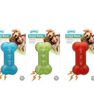 Juguete Mordedor para Perros Pawise Krack Bone 14x7 cm