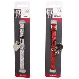 Collar para Gatos MPETS Glitter Rojo