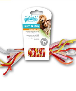 Juguete de Soga Dental con Nudos para Perros Pawise 27 cm